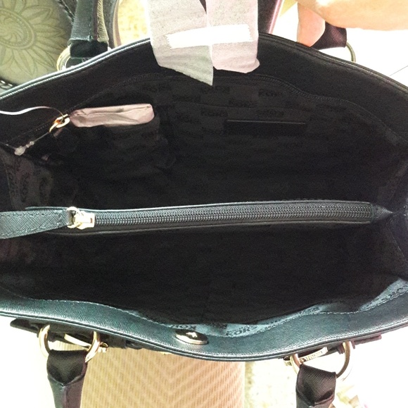 NWT MICHAEL KORS HAMILTON LEATHER SATCHEL BAG - Picture 7 of 8